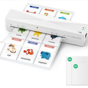 Svantto A4 Laminator || 9 inch Mini White